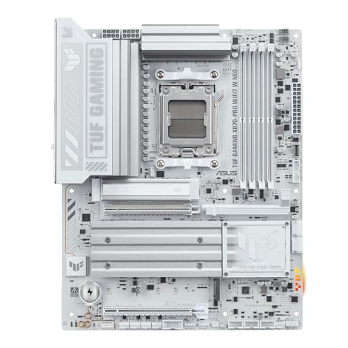TUF Gaming - Scheda madre X870-PRO WIFI7 W NEO AMD ATX, 16+2+1 Power Stage, DDR5 con tecnologia NitroPath DRAM e AEMP, quattro slot M.2, PCIe 5.0 per GPU di nuova generazione, Ethernet da 5 GB e - Scheda madre - Immagine 18