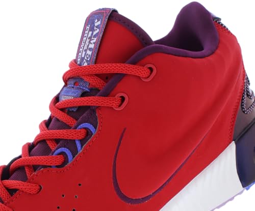 Nike Lebron XXI SE GS Boys Shoes Size 6.5, Color: University Red/Ivory/Bordeaux/Sunny Red3