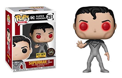 Funko Pop! DC Super Heroes Superman Flashpoint Glow in The Dark Exclusive GITD Chase Vinyl Figure