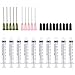 BSTEAN 10 Pack - 3ml Syringe with 14Ga 20Ga 1.5 Inch Luer Lock Blunt Dispensing Needle