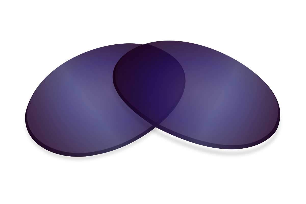 Sunglass Fix Replacement Sunglass Lenses Compatible for Linda Farrow LFL 15 58mm (Polarized SFx Ultra Blue Mirror Black Pair)