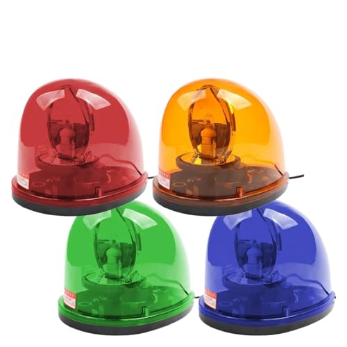 BQHHWTZ LTD-1201J Magnetic Absorption Rotating Revolving Warning Light Alarm DC12V24V