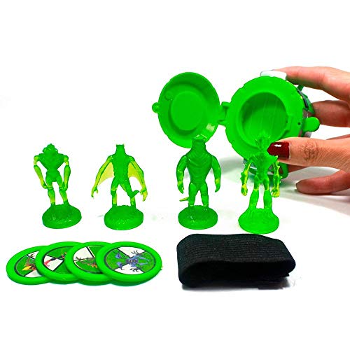 Relógio Ben 10 Lança Discos Com Luz E Som