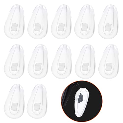 Image of Clear Replacement Nose Pads for Oakley Tincup 0.5 Ti OX5099 /Wiretap 2.0 OX5152 /Base Plate OX3232 /Wingback SQ OX5148