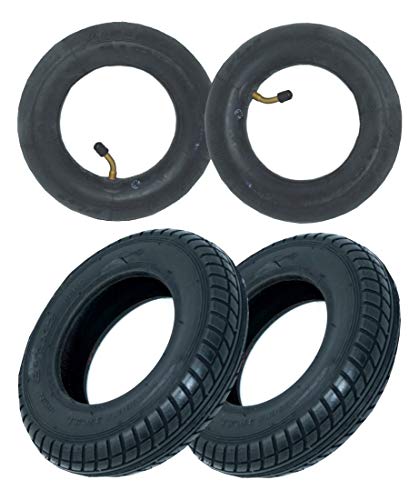 CBK-MS 2X 8 Leichtlauf Reifen + Schlauch 8 1/2 x 2 = 225 x 55 45° Winkel-Autoventil