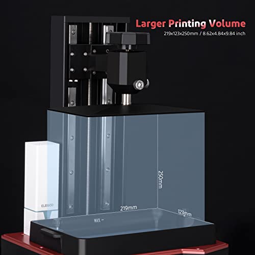 image for ELEGOO Saturn 2 MSLA 3D Printer, UV Resin Photocuring Printer with 10-