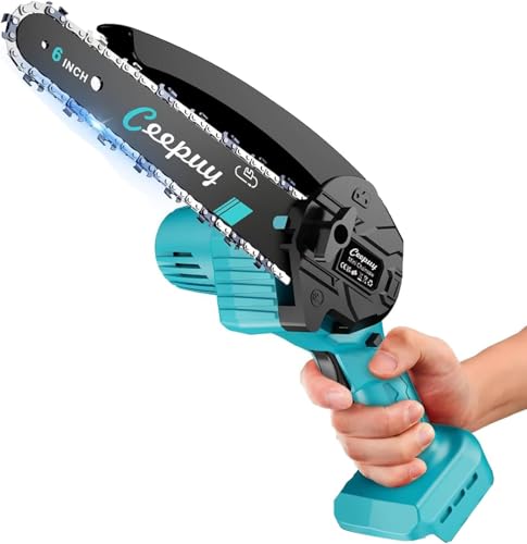 CEEPUY 6 pouces Mini tronçonneuse corps