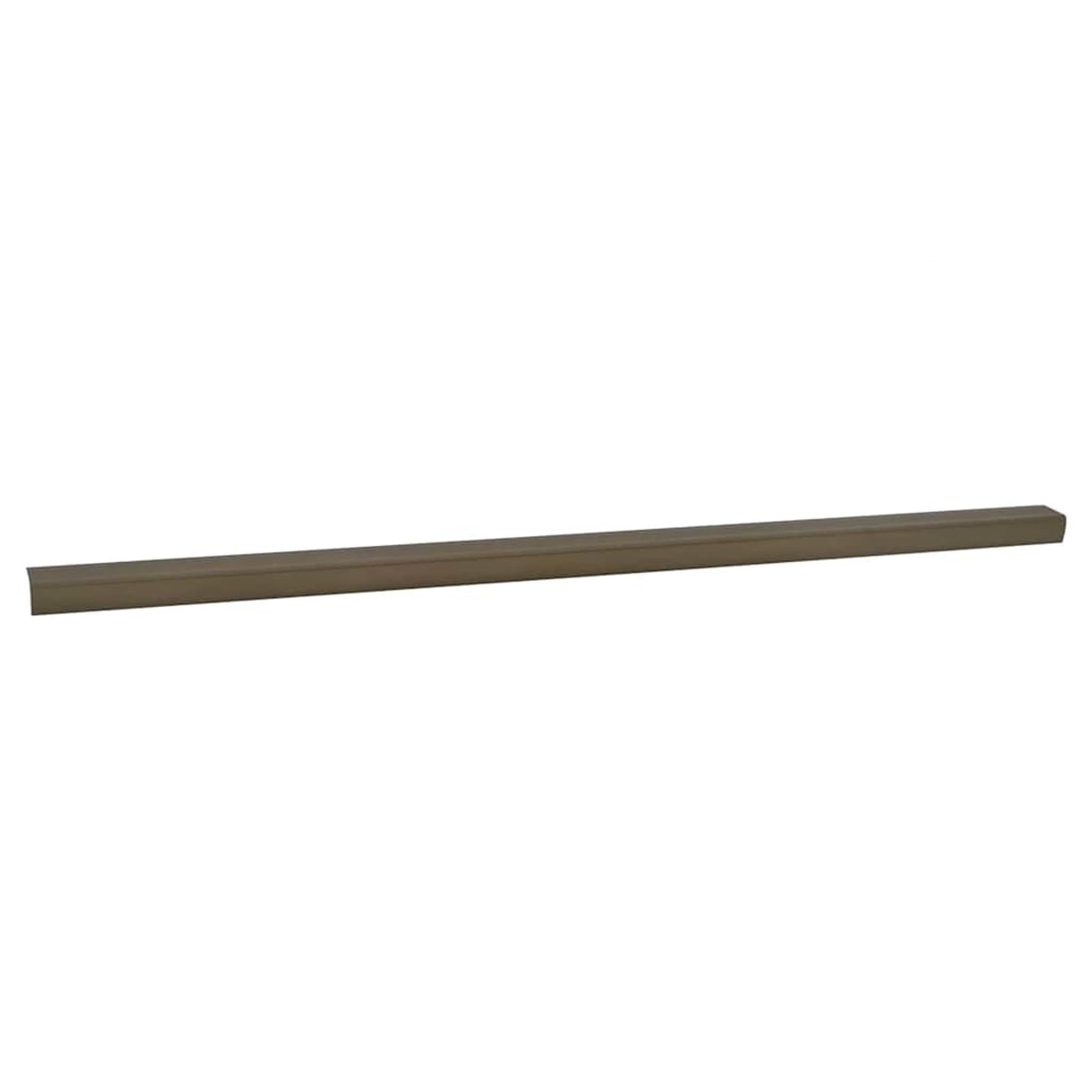 Profile schodów, aluminiowe, brązowe, 67 x 3,5 x 3 cm – antypoślizgowe listwy wykończeniowe w kształcie litery L do wnętrz, ochrona i bezpieczeństwo na schodach mieszkalnych i biznesowych