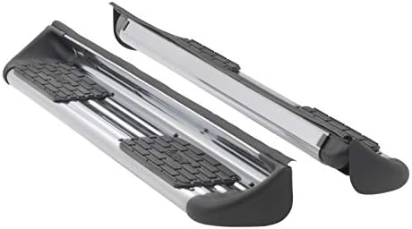 LUVERNE 480752 Polished Stainless Steel Side Entry Steps Truck Running Boards, Select Toyota Tundra Double Cab