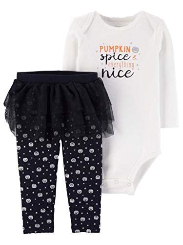 Ensemble Halloween bébé fille pour fêter son tout premier automne avec tendresse