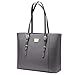 Laptop Bag for Women Large Office Handbags Briefcase Fits Up to 15.6 inch (Updated Version)-Grey
