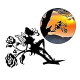 [Einfach zu installieren] Das wetterfeste Stahldesign macht es einfach, das Schild des Osterrasenhofs einzufügen und den Installationsprozess in einer entspannten und angenehmen Atmosphäre abzuschließen. Tippen Sie einfach auf einen Baum oder Zaunpfosten (oder auf die Oberseite eines Zaunpfostens, der für bestimmte Gegenstände verwendet wird) und beleuchten Sie jeden Garten oder Außenbereich.