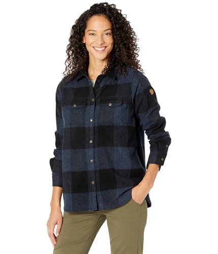 Fjällräven Canada Shirt W camisa de lana premium con refuerzos G1000
