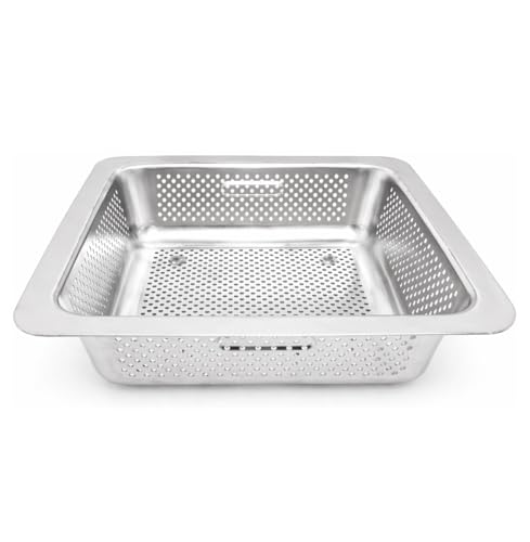 GSW FS-BS Stainless Steel Floor Sink Drain Strainer 10” x 10” x 2-1/2”