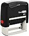 ExcelMark Custom Self Inking Rubber Stamp - Home or Office (9011 - 3 Lines)