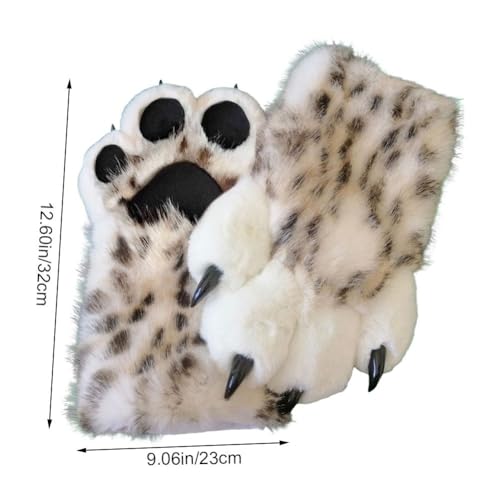 Wudaizhi en Peluche À Griffes De Léopard Accessoires Déguisement - 4