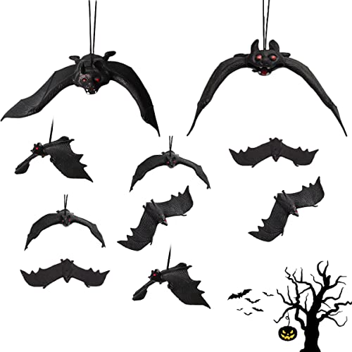XiXiRan Halloween Decorative Bats – Spooky 3D Murciélagos