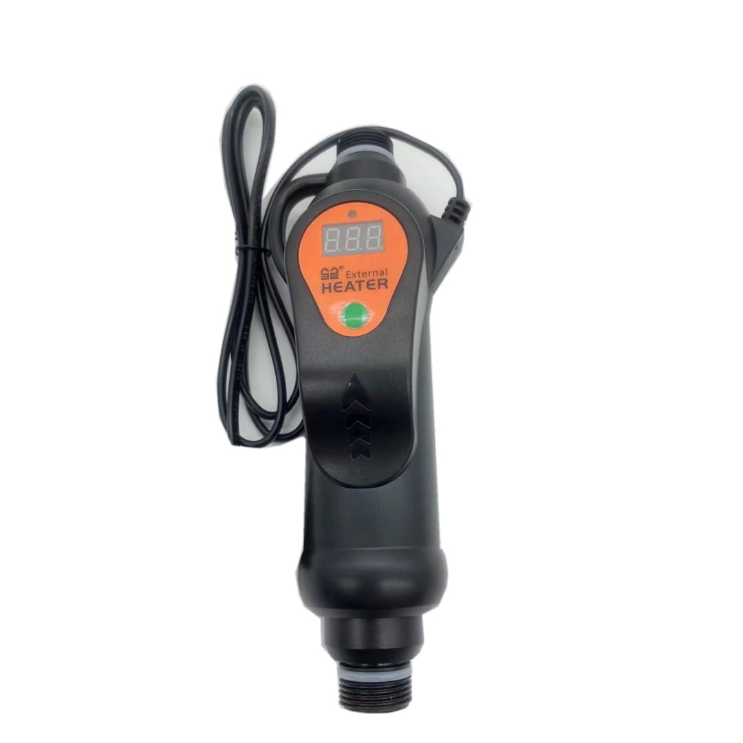 ZUODOOKU 220V ~ 240V Einstellbare Tauchheizung - Aquarium Outdoor Wassertank 300W 500W (Leistung: 300W)