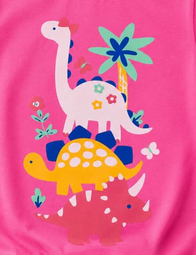 Image of Toddler Girls T-Shirt Short Sleeve Cartoon Graphic Tee 2-6T