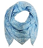 Dimensions de l'écharpe : environ 210 x 90 cm (côté le plus long x centre)