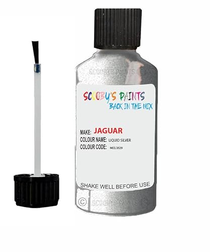 Scoobys Paints Back In The Mix Liquid Silver Touch Up Paint For Jaguar Mee Metallic