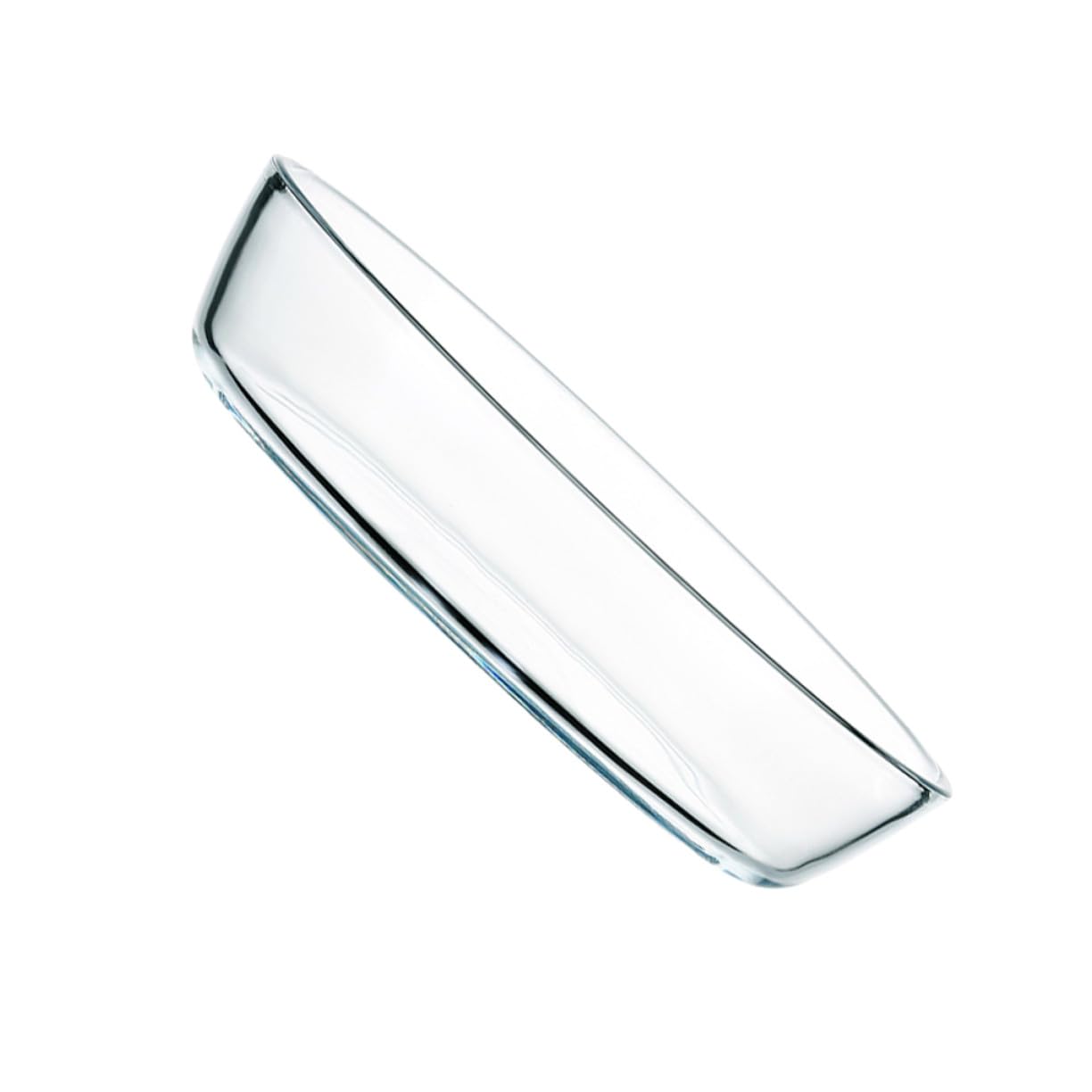 Ovale Glas Backplatte Mikrowellengeeignet Leicht zu Reinigen Großes Fassungsvermögen 2400ml als Serviertablett für Haushaltsbedarf
