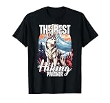 Siberian Husky the best hiking partner, Husky hiking T-Shirt