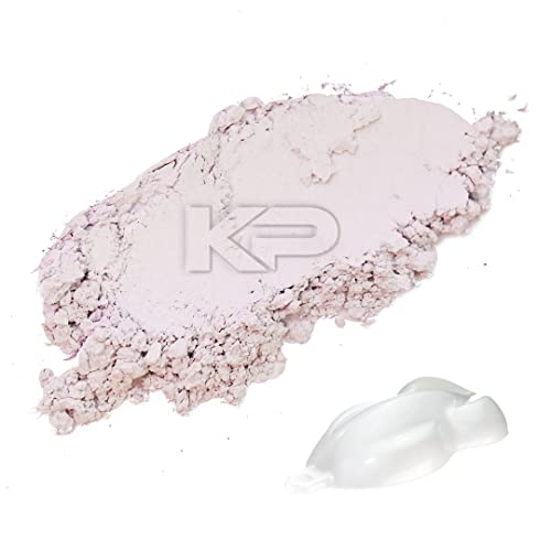KP Pigments Porcelain White OEM+ Pearlescent 100% Pure Fine Mica Powder - Naturally Pigmented Multipurpose DIY Arts and Crafts, Dye, Soap Making, Cosmetics, Epoxy Resin, Paint, and More! 1 Kg