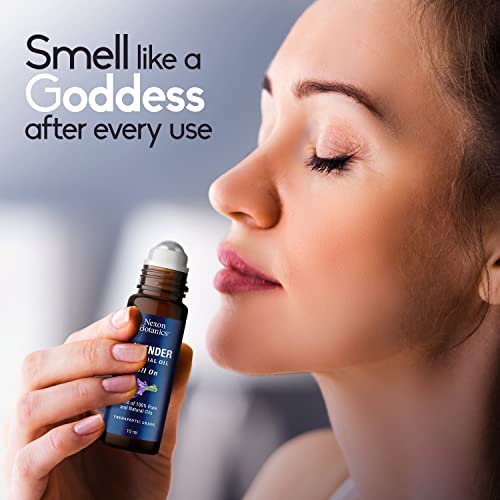 Lavender Essential Oil Roll-On Blend - Calming Lavender Oil Essential Oil Roll-On - Calmness & Relaxation - Lavender Oil for Skin Roll-On - 100% Pure, Natural, Prediluted - Nexon Botanics 10ml - Image 6