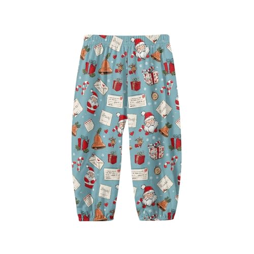 Image of Unisex Little Kids Yoga Trousers Bohemian Beach Pants Baggy Harem Activewear for Boys and Girls Age 3-10