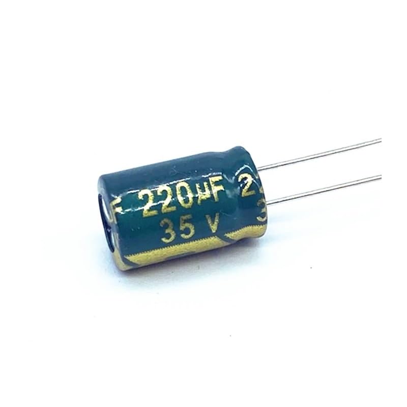 Condensateur électrolytique 35V 220uF Low ESR, lot de 200 pièces haute fréquence pour circuit