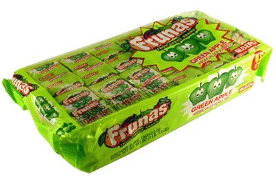 Frunas Fruit Chews Green Apple 48 Pack