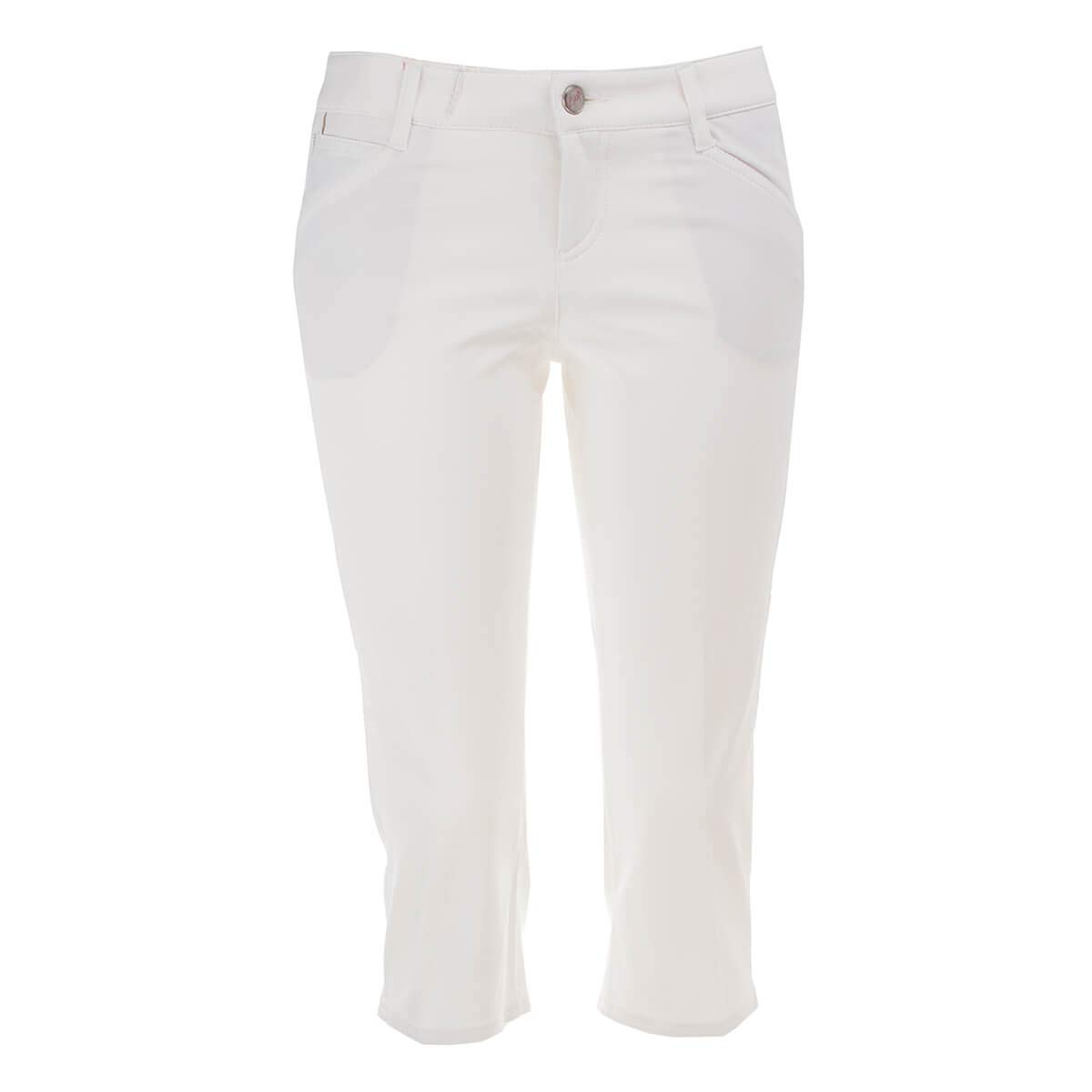 ALBERTO Golf Damen 3/4 Golfhose Mona-C im Regular Fit 7335 White 42
