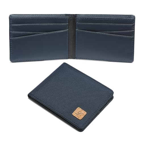 Image of Lanyani Minimalist Fabric Wallet Bifold RFID Blocking