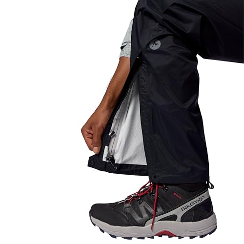 Image of MARMOT Men's PreCip Evo Rain Pant, Black, X-Large Short