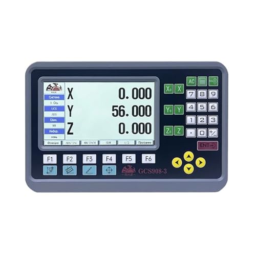 Système de mesure numérique 3 axes LCD GCS908-3 avec 2 ou 3 règles linéaires 50-1000mm