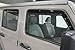 2018-2026 in-Channel Rain Guards for Jeep Wrangler JL Side Window Deflector Visors Unlimited 4 Door & for Jeep Gladiator JT 2020-2026 Vent Shades