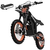 Tuttio Soleil01 Electric-Dirt-Bike for Teens Adults, 14'/12' Fat Tire 2000W Electric-Motorcycle with 48V 21AH Battery Ebike 200NM Hydraulic Brakes Mountain Off-Road EBike