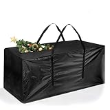 Dimensiones: aproximadamente 65 x 15 x 30 pulgadas / 165 x 38 x 76 cm, se adapta a un árbol de Navidad desmontado de hasta 9 pies