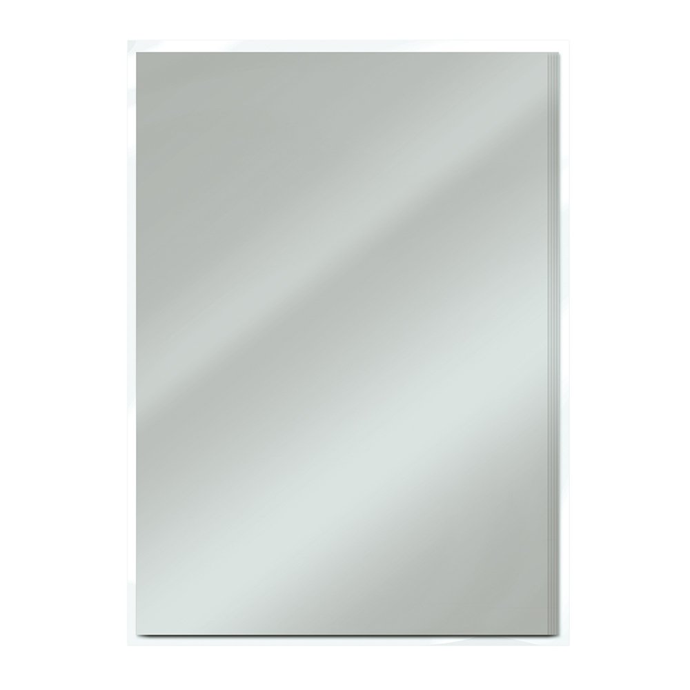 Craft Perfect Satin Mirror Card A4, Frosted Silver