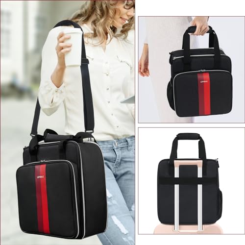 Image of LEFOR.Z Coffee Maker Travel Bag Compatible with Keurig K-Mini /K-Mini Plus /Mate Plus,Single Serve Coffee Brewer Carrying Case with Multiple Pockets for K-Cup Pods & Accessories(Bag Only)