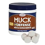 The Pond Guy Muck Defense, Natural Sludge Control Treatment, Water Garden Mud Digester & Odor Remover, Fish, Bird & Pet Safe, Easy Dosing, 6 Tablets