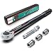 Produktbild Drehmomentschlüssel 28-210 Nm 1/2 Zoll Set, Auto, Motorrad, Aurlloct, inkl. Verlängerung 125mm und Stecknüsse 17mm, 19mm, 21mm, Schwarz