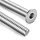 20 Stück M4 x 12 mm Senkkopfschrauben Innensechskant Antrieb Schrauben Edelstahl A2 V2A Vollgewinde mit Innensechskantschlussel