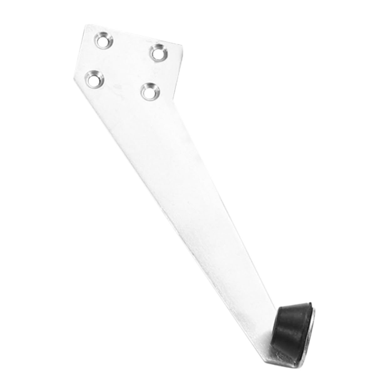 Mikikit Stainless Steel Door Shield Door Blocker Security Door Bumpers for Slamming Floor Door Stop Door Guide Anti Door Slamming Wall Protectors from Door Knobs Door Stopper for Wall