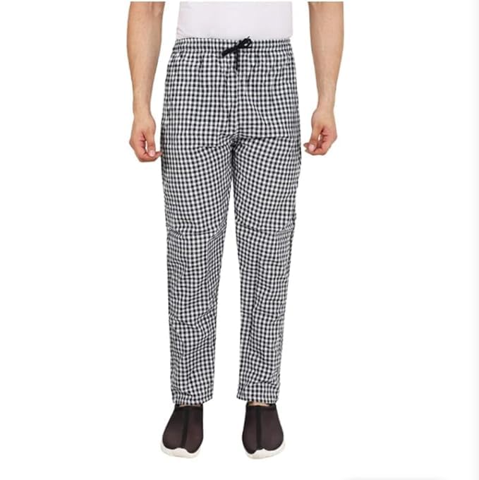 Men's Cotton Checked Pyjama Bottom wear | Pajama Full Length-image-13