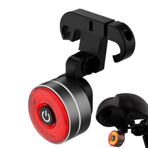 Feux arrière pour vélo LED intelligente avec feu stop automatique étanche