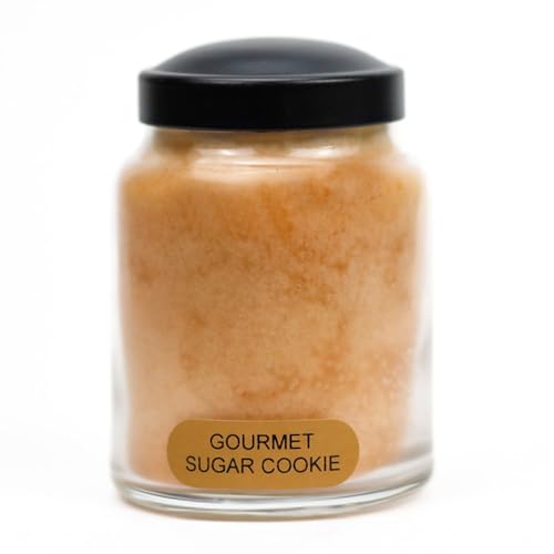 A Cheerful Giver Gourmet Sugar Cookie Baby Scented Glass Jar Candle 6oz with Lid True to Life Fragrance Made in USA