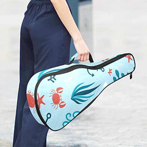 Housse pour ukulélé – Poissons pieuvre – Rembourrage en éponge de 10 mm d’épaisseur – 53,3 cm – Avec sangles réglables… - Les Beatles, Paul McCartney, John Lennon, RIngo Starr, George Harrison Housse pour ukulélé - Poissons pieuvre - Rembourrage en éponge de 10 mm d'épaisseur - 53,3 cm - Avec sangles réglables… – Image 7