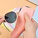 AKOAK 5 Pcs Eyeglass Cleaning Cloth Microfiber Cleaning Cloth Soft Lens Cleaning Cloth for Electronics Computer Screens Cameras Lenses Glasses Cell Phones LCD Screens LCD TVS and Other Fine Surfaces